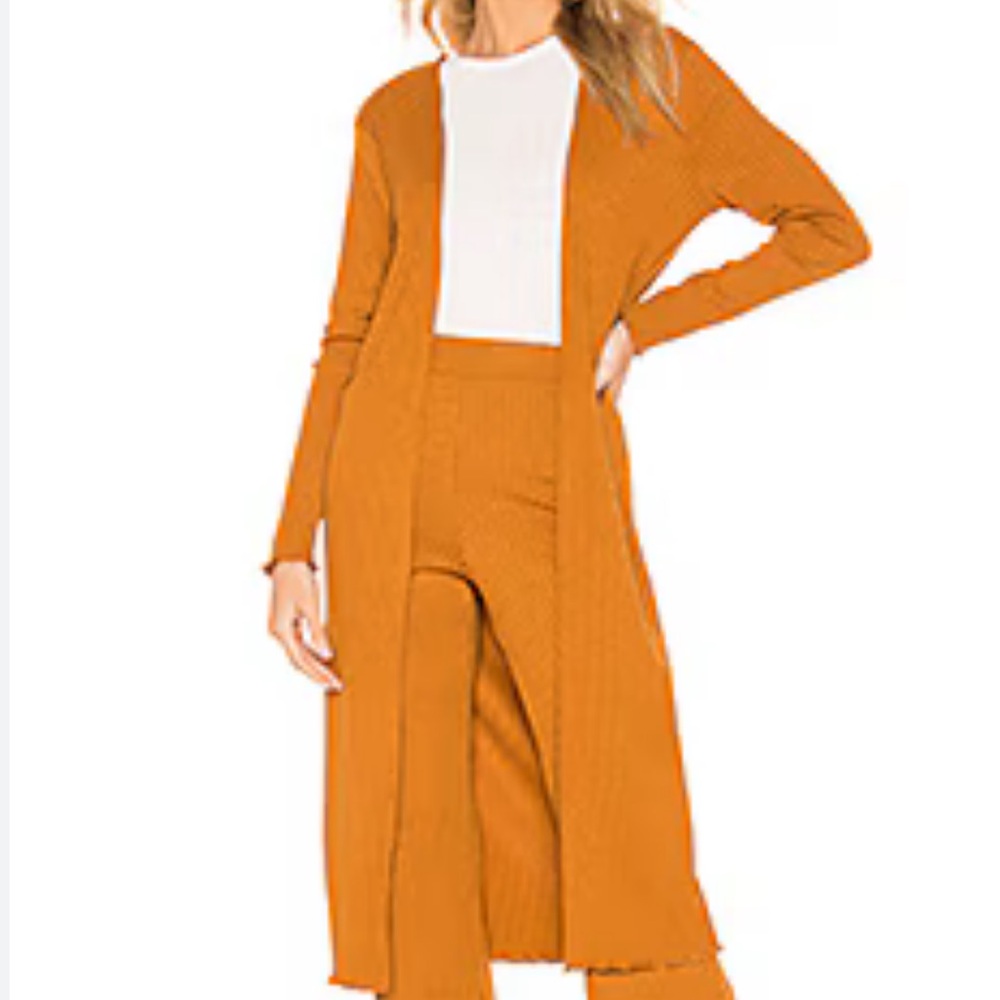 HOUSE OF HARLOW X REVOLVE 1960
JAMES CARDIGAN IN TOFFEE